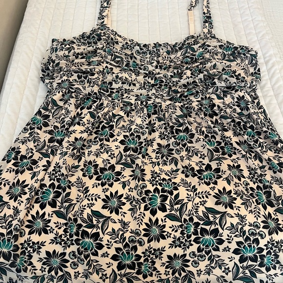 torrid Tops - NWT Torrid Babydoll Stretch Mesh Floral Top